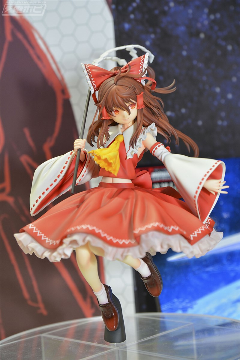 東方Project』博麗霊夢 唖采弦二Ver.フィギュアの彩色見本が初展示