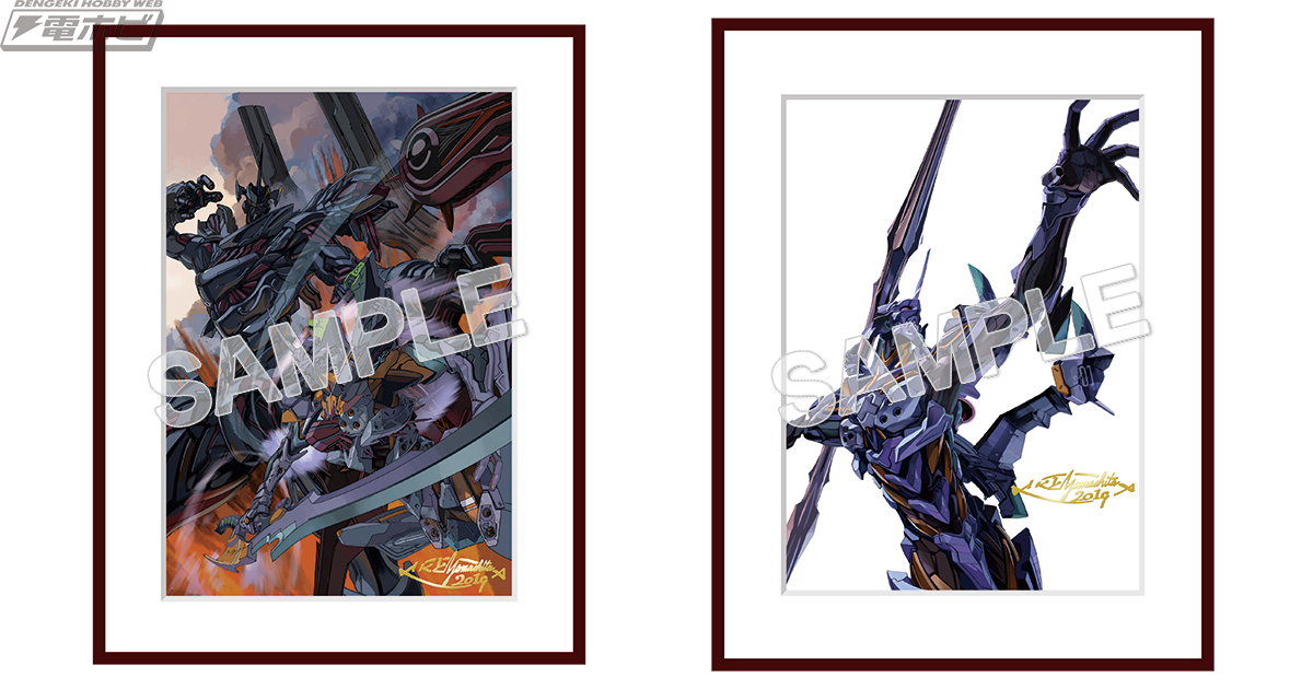 エヴァンゲリオン ANIMA』完結を記念し、山下いくと氏箔押しサイン入り