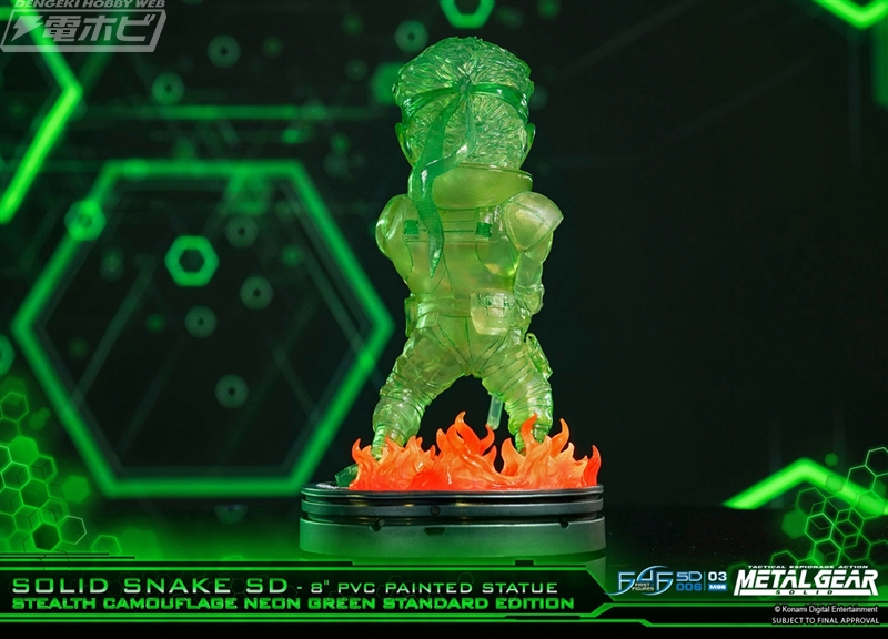 メタルギアソリッド』スネークが8インチのデフォルメフィギュアで登場