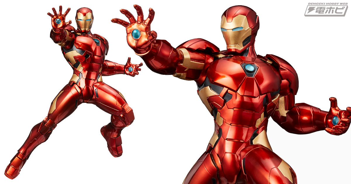 世界のヒーロー「アイアンマン」がリアルフィギュアとなってセガ