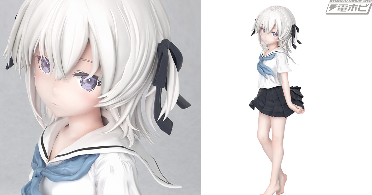 スカートから覗く太ももが色っぽい！かぷりちお氏オリジナルイラスト