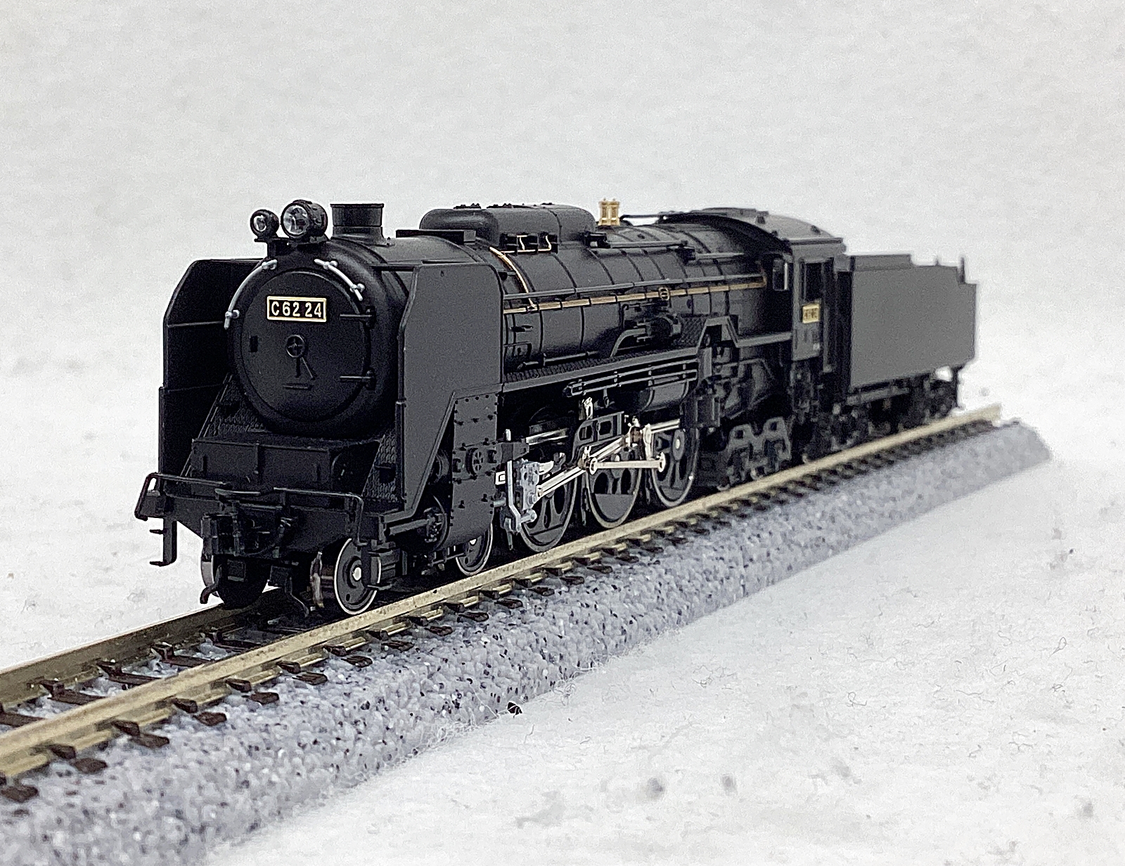 KATO 2017-6 c62 常磐形(ゆうづる牽引機) KATOの2017-6 C62 常磐 【