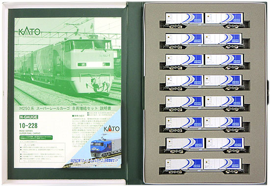 KATOスーパーレールカーゴ新デザインコンテナ16両セット KATO M250系