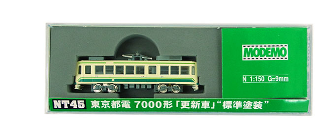 公式]鉄道模型(NT45東京都電 7000形「更新車」“標準色”)商品詳細