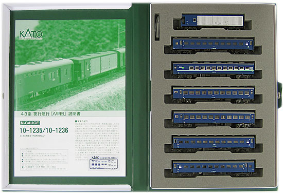 公式]鉄道模型(10-123543系 夜行急行「八甲田」7両基本セット)商品詳細