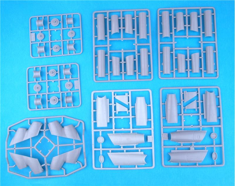 Myasishchev 3M Bison aircraft. Huge model kit in 1/72 scale Amodel