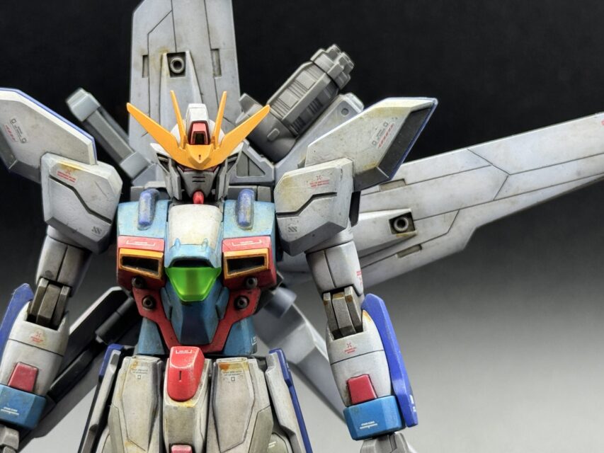 全塗装 完成品 HG 1/144 ガンダム ジ・オリジン ウェザリング塗装 HG