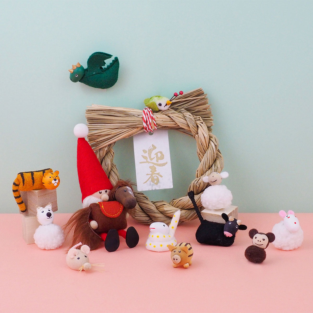 数量限定】NORDIKA nisse ノルディカ ニッセ クリスマス 木製人形 干支