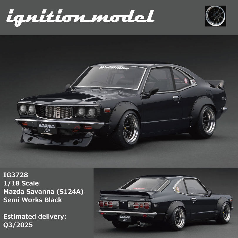 IGNITION MODEL 1:18 Mazda Savanna (S124A) Semi Works (2 Versions