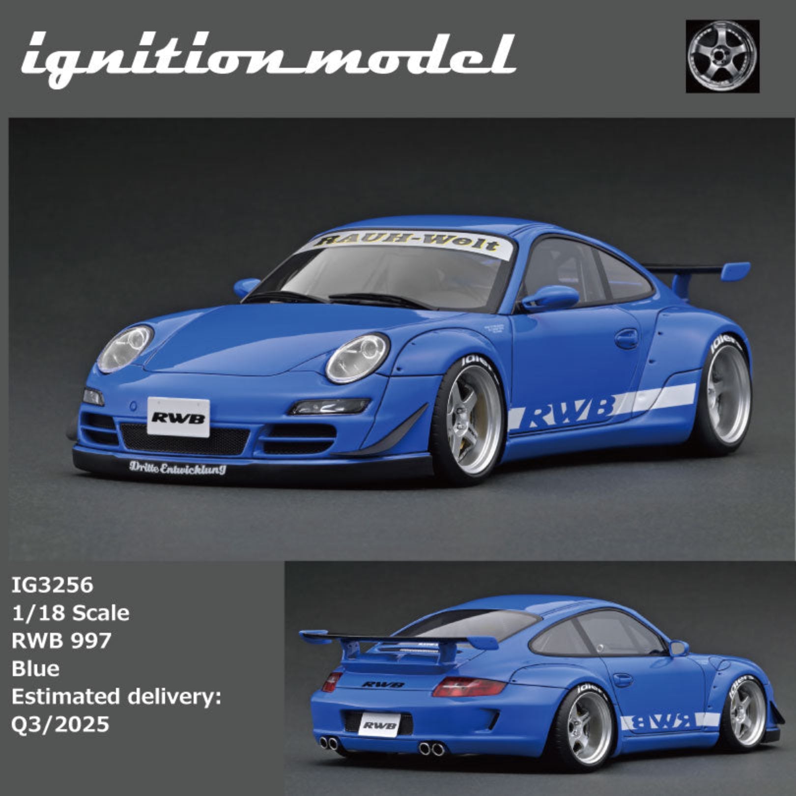 1/18 イグニッションモデル RWB 997 ポルシェ ignition 1/18 Ignition