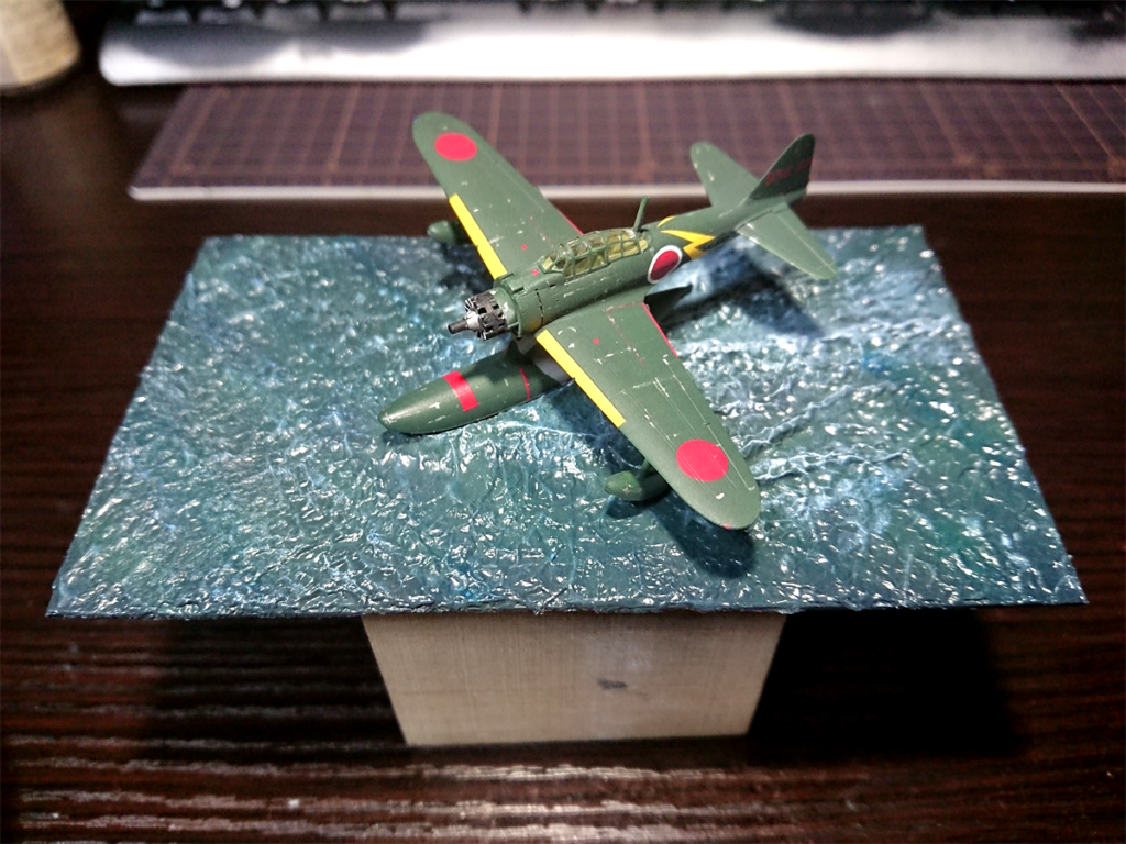 うえも様バルキリー水上戦闘ジオラマ