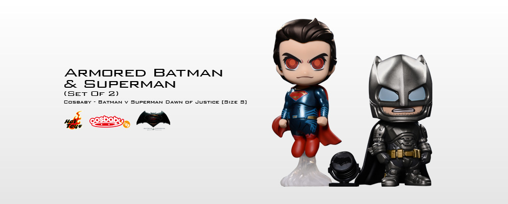 ☆【未開封】バットマン vs スーパーマン コスベイビーコレクタブル