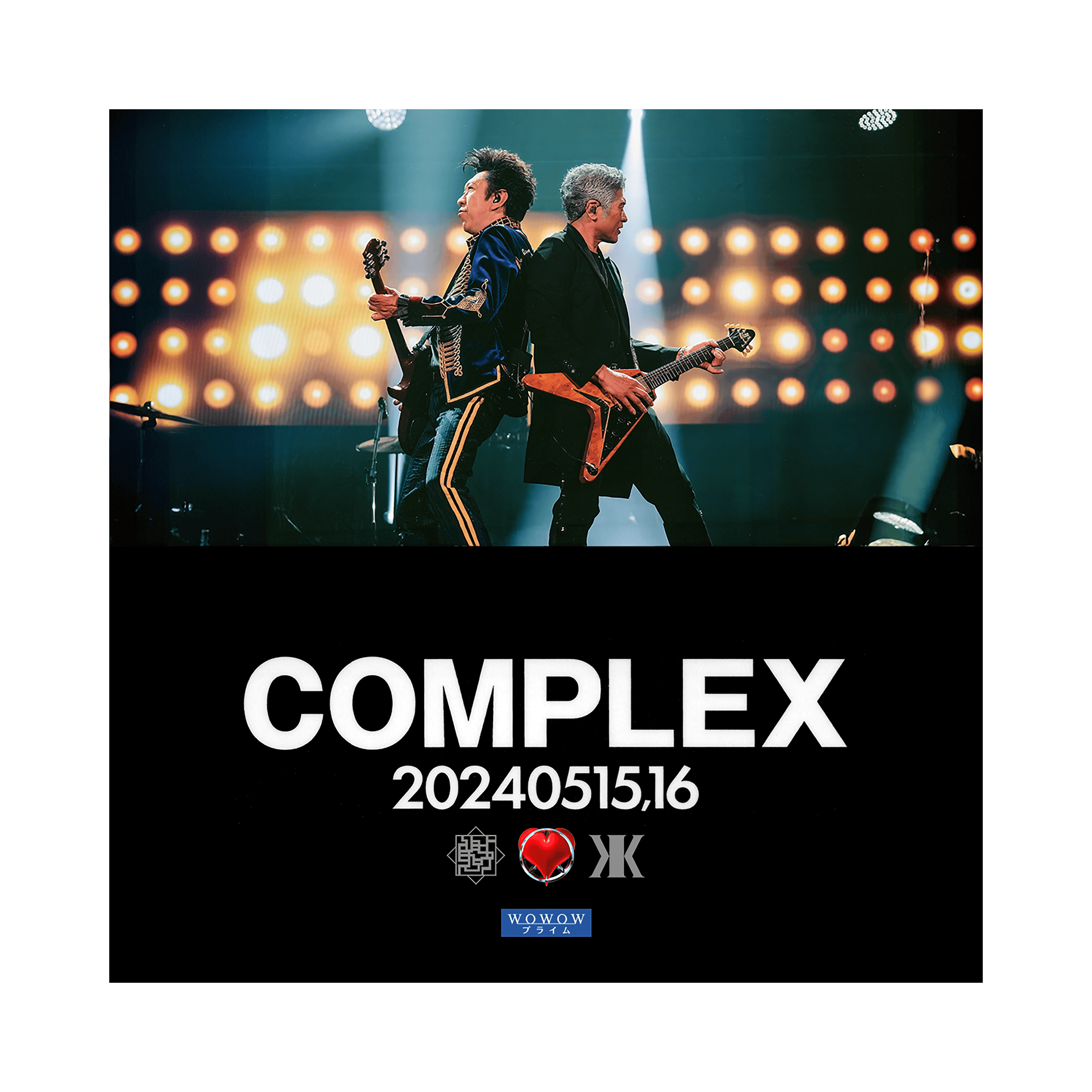 DVD】COMPLEX 20240515-16 日本一心 【公式通販】 COMPLEX 日本一心 DVD