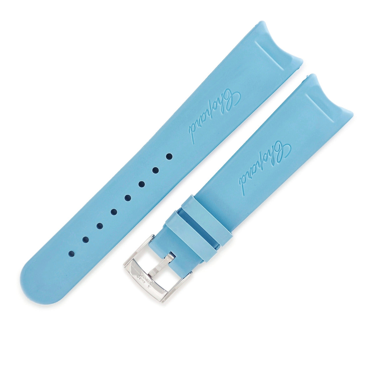 ショパール CHOPARD 純正 ハッピースポーツ用 ラバーバンド スカイ