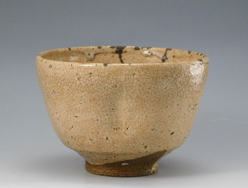 古萩 八代坂高麗左衛門作 萩焼 建水 九世高麗左衛門 極箱 茶道具 茶器