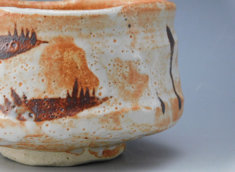 尋牛斎箱 加藤芳右衛門 絵志野茶碗 | いとう鳳凰堂古美術店