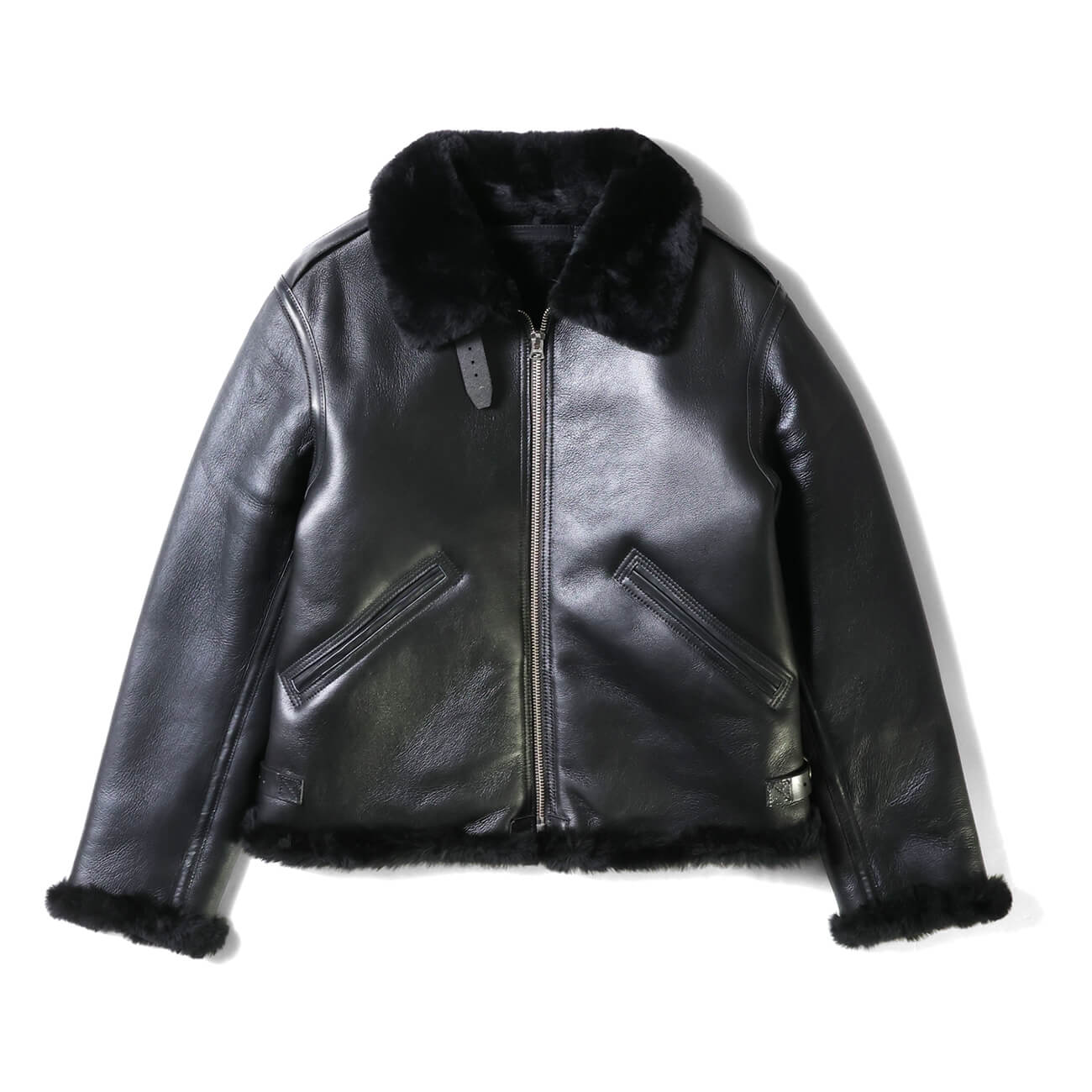 HOUSTONが再構築する、現代的ムートンフライトジャケットの完成形「B-6