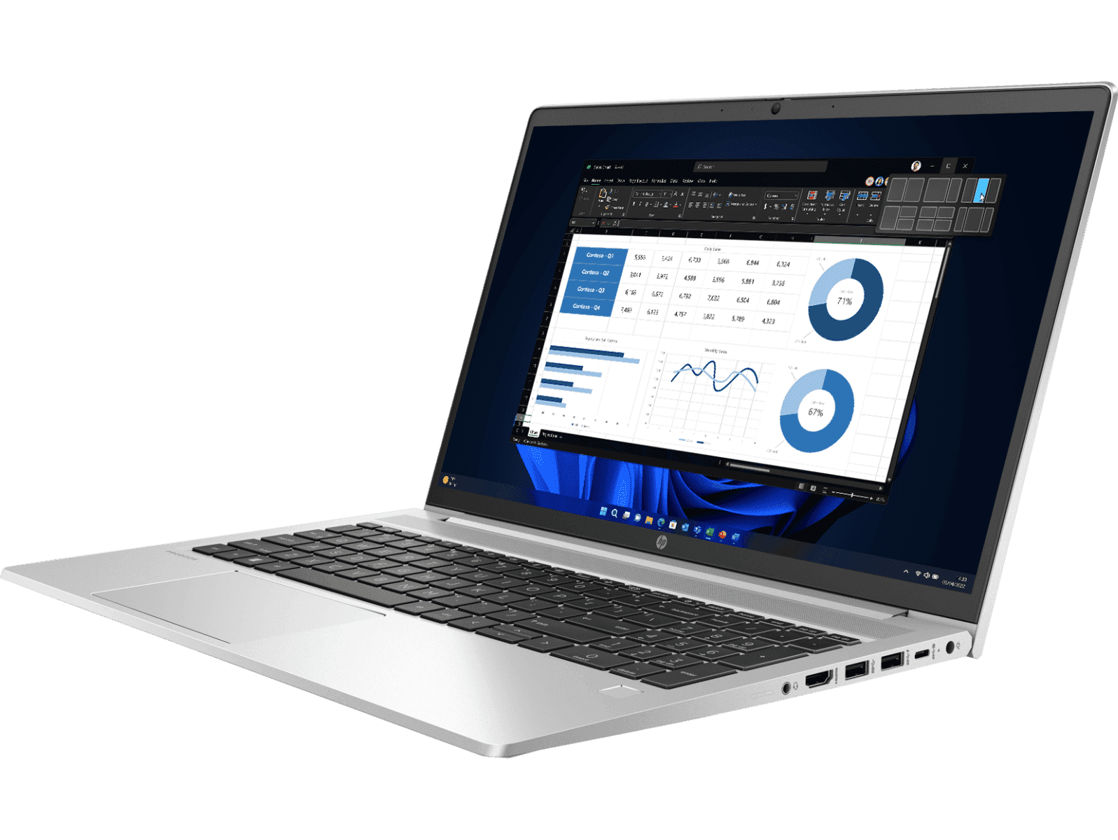 HP ProBook 455 G9 Business Laptop, (15.6) 39.6 cm FHD , AMD Ryzen