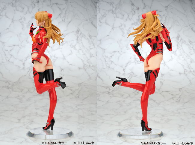 山下しゅんや アヤナミ Ver.2 & アスカ・ラングレー フィギュアセット