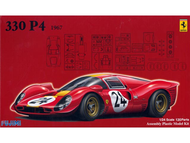 1/24 フェラーリ330P4 DX.エッチング付き | 鉄道模型・プラモデル