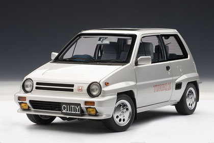 1/18 ホンダ シティ ターボⅡ (ブルー) ※モトコンポ/ホワイト | 鉄道