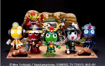 ケロロ軍曹プラモコレクション 武者ケロロ小隊セット | 鉄道模型