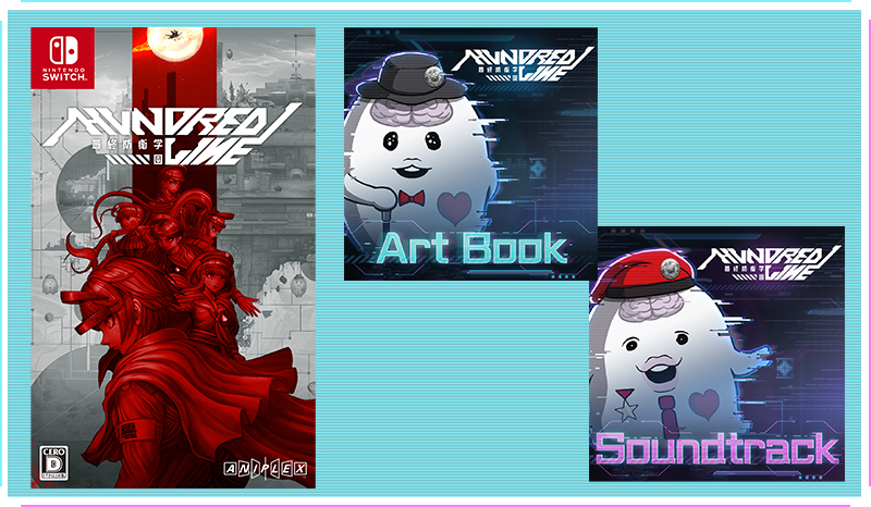 HUNDRED LINE WonderGOO 特典 クリアファイル Nintendo Switch HUNDRED