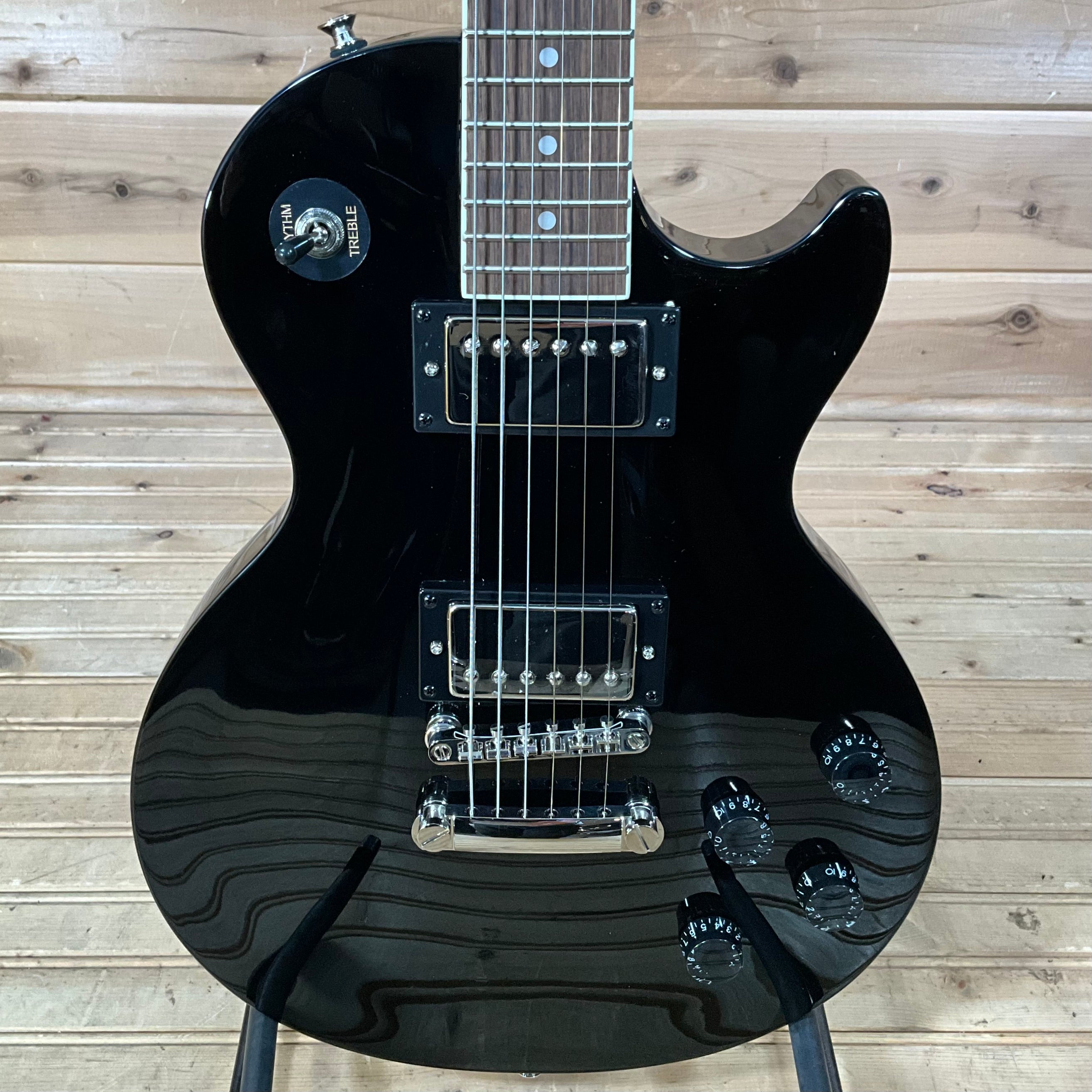 Epiphone Les Paul Tribute Electric Guitar - Ebony - Huber Breese Music