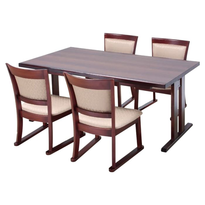 木製黒塗四方膳二客脚付四君子金蒔絵茶懐石