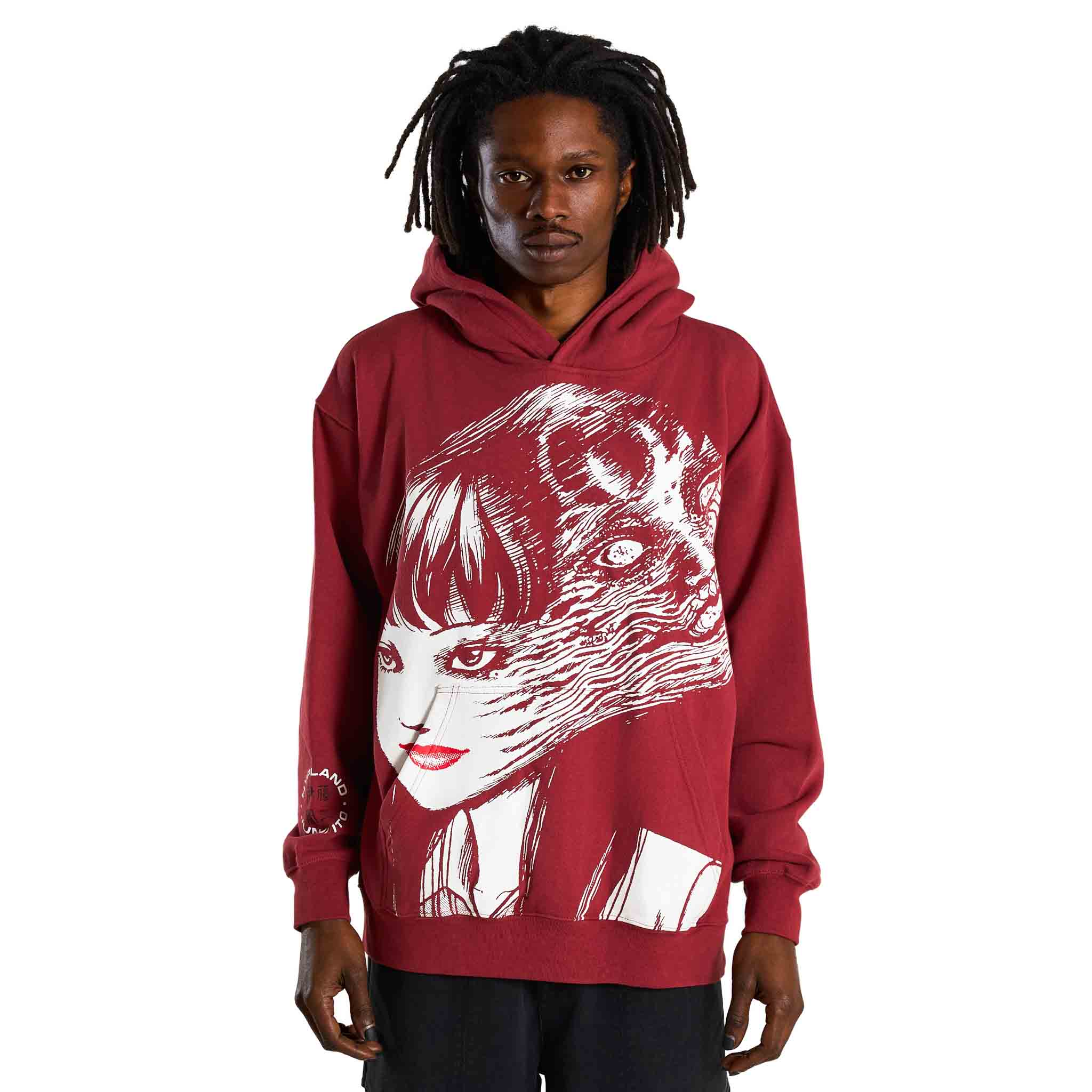 JUNJI ITO JUMBO TOMIE HOODIE (RED) – Hypland