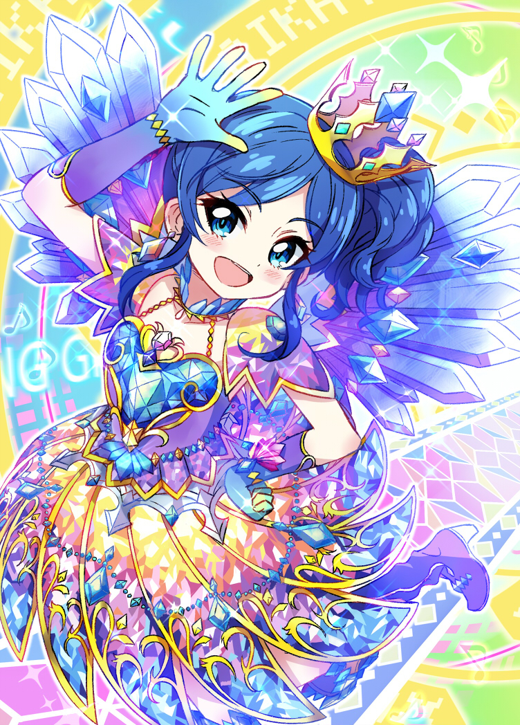 アイカツルーレット星座ドレスクリスタルアクエリアスコーデ霧矢あおい