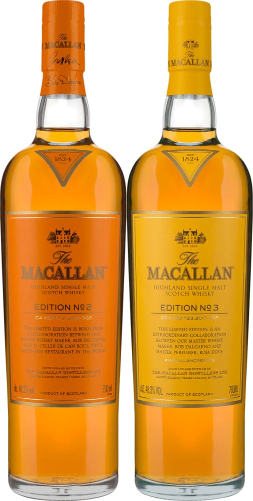 Macallan Edition No. 2 And No. 3 2-pack 2 pack 750ml - Carlo