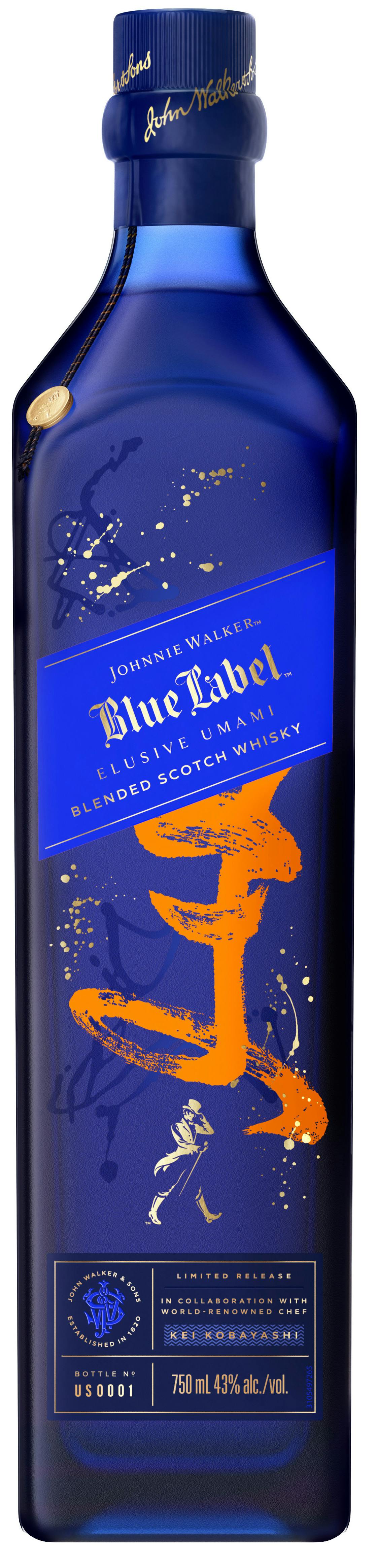 Johnnie Walker Blue Label Limited Edition Elusive Umami 750ml
