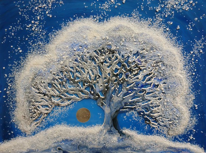 都屋】ジョン・ラッテンベリー「ウィンターオーク」ジクレ（ミックス