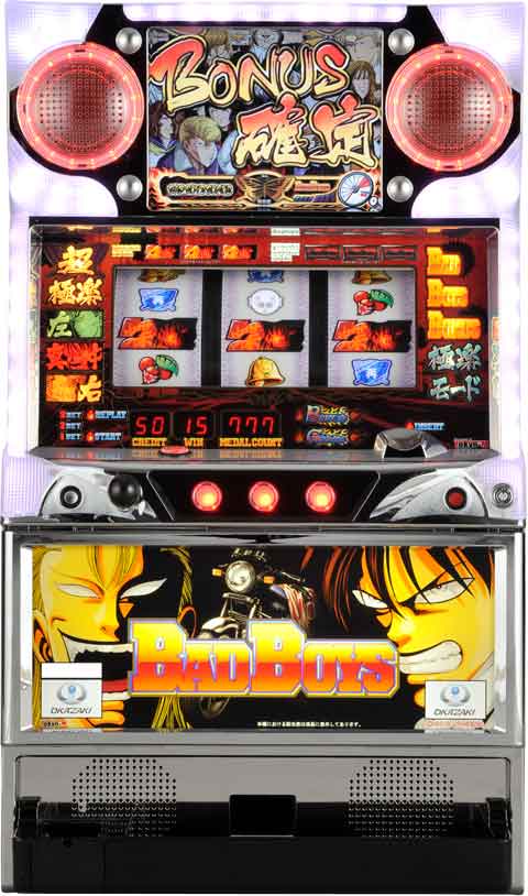 パチスロBADBOYS パチスロ スロット 機械割 天井 初打ち 打ち方