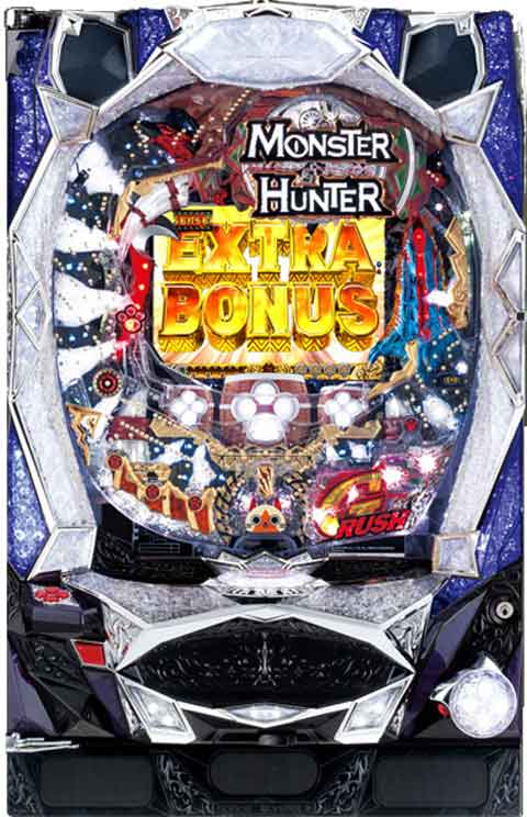 パチンコ 実機 デジハネPモンスターハンターライズ【24V無加工☆送料