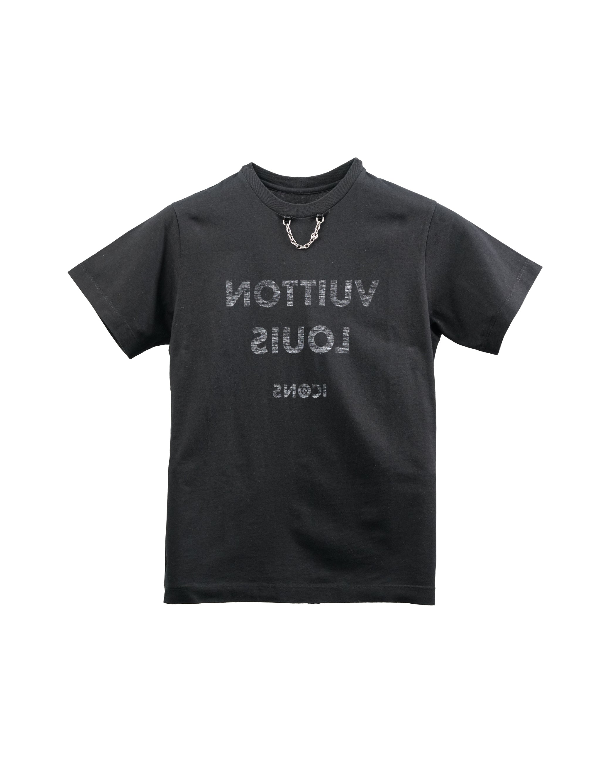 LOUIS VUITTON T-SHIRT BLACK SIZE S - IDWX