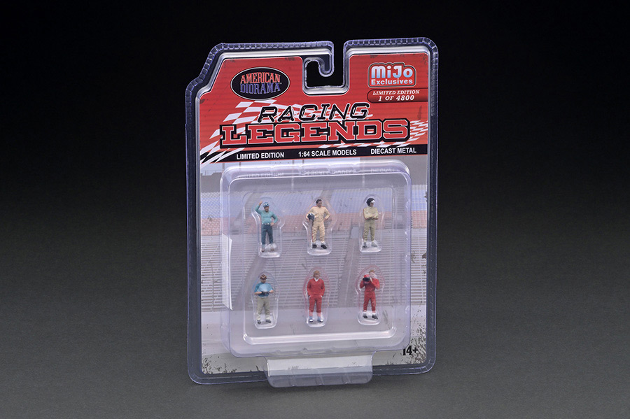 AD-76503MJ 1/64 Figure Set - Racing Legends | LINE UP | [公式
