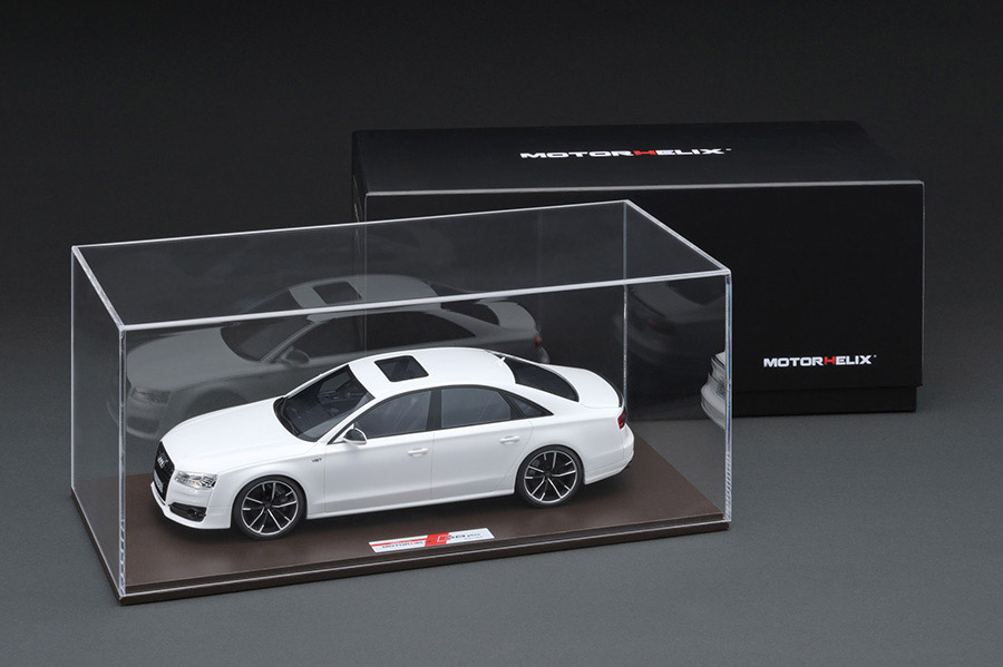 1/18 アウディS6 セダン ミニカー ホワイト 50台限定品 1/18 アウディ