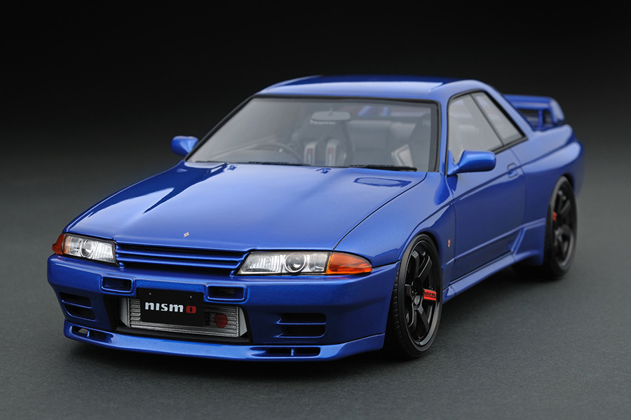IG0604 1/18 Nissan Skyline GT-R Nismo (R32) Blue | LINE UP