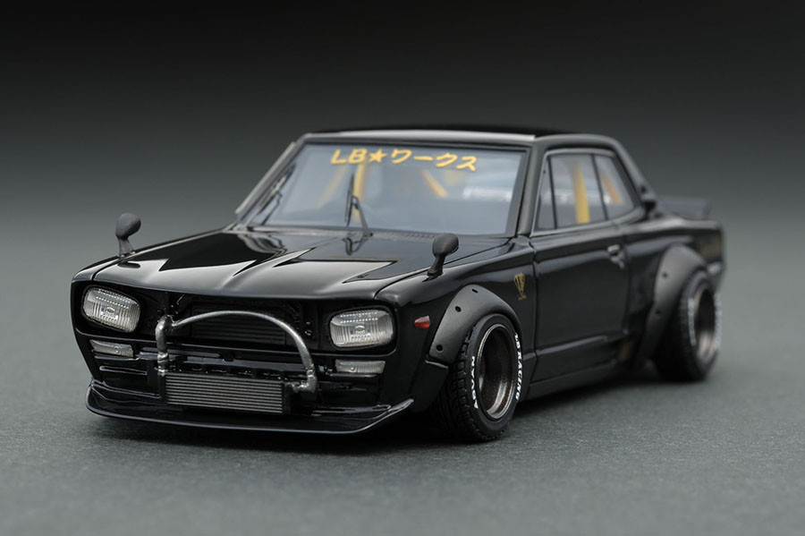 IG0718 1/43 LB-WORKS Hakosuka 2Door Black | LINE UP | [公式