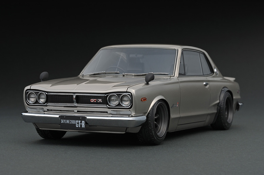 1/18 スカイラインGT-R ハコスカ Fスポイラー RS ワタナベホイール