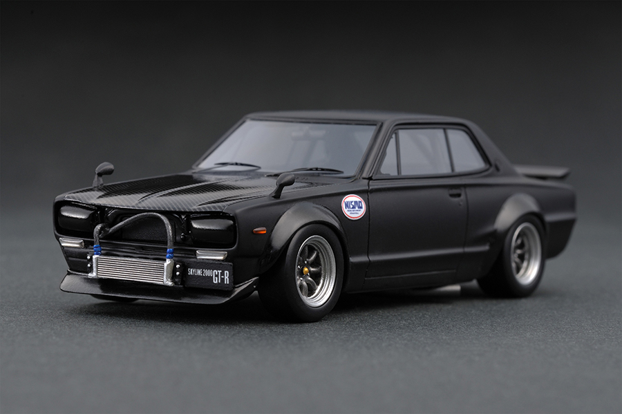 IG0169 1/43 Nissan Skyline 2000 GT-R (KPGC10) Semi Works Black