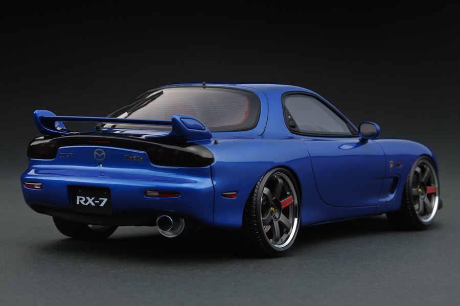 IG0201 1/18 MAZDA RX-7 (FD3S) Sprit R Type A Blue | LINE UP