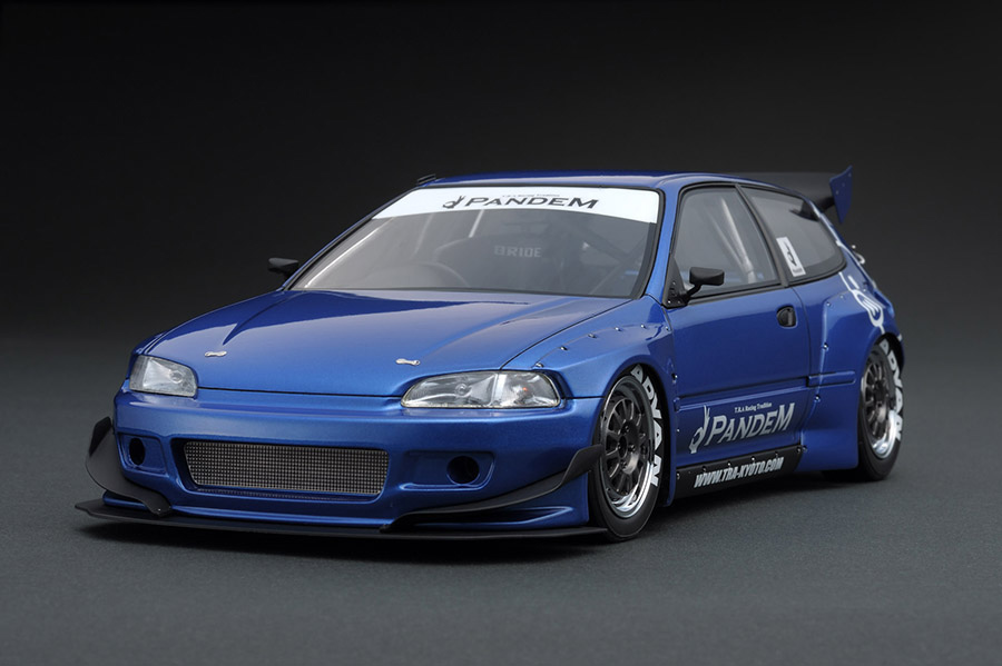 IG1054 1/18 PANDEM CIVIC (EG6) Blue Metallic | LINE UP | [公式