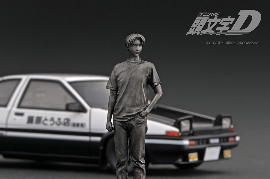 頭文字D イグニッションモデルAE86 藤原拓海フィギュア付き60台限定