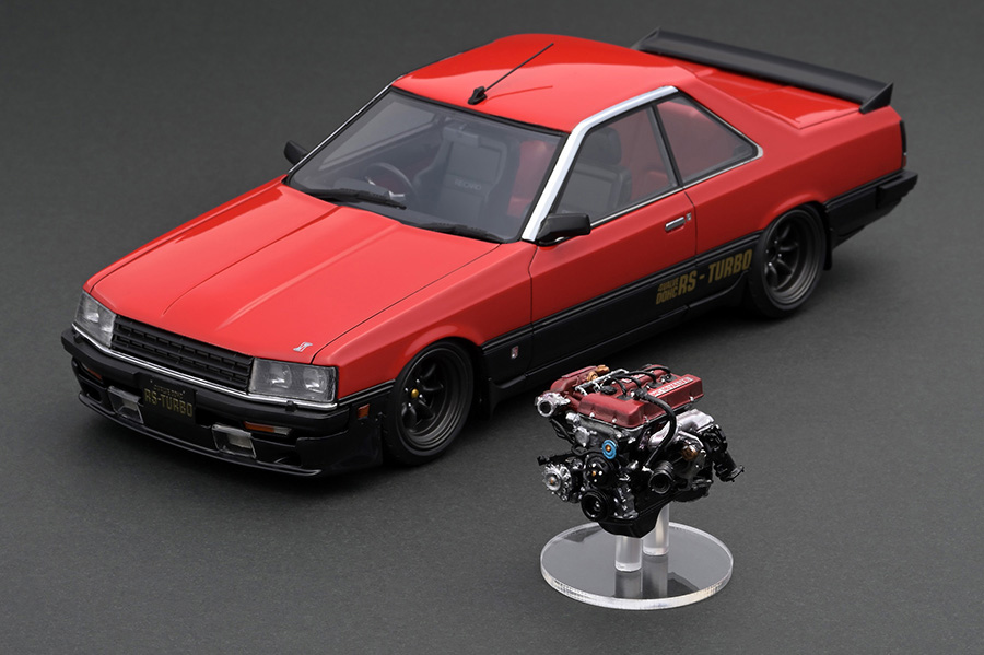 イグニッションモデル ハコスカGT-R 1/18レッド。ig0770
