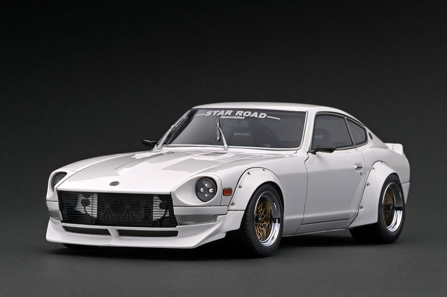 IG3115 1/18 Nissan Fairlady Z (S30) STAR ROAD White | LINE UP