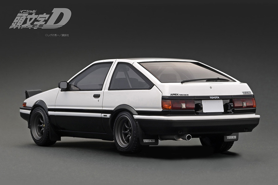 IG3190 1/18 INITIAL D Toyota Sprinter Trueno 3Dr GT Apex (AE86