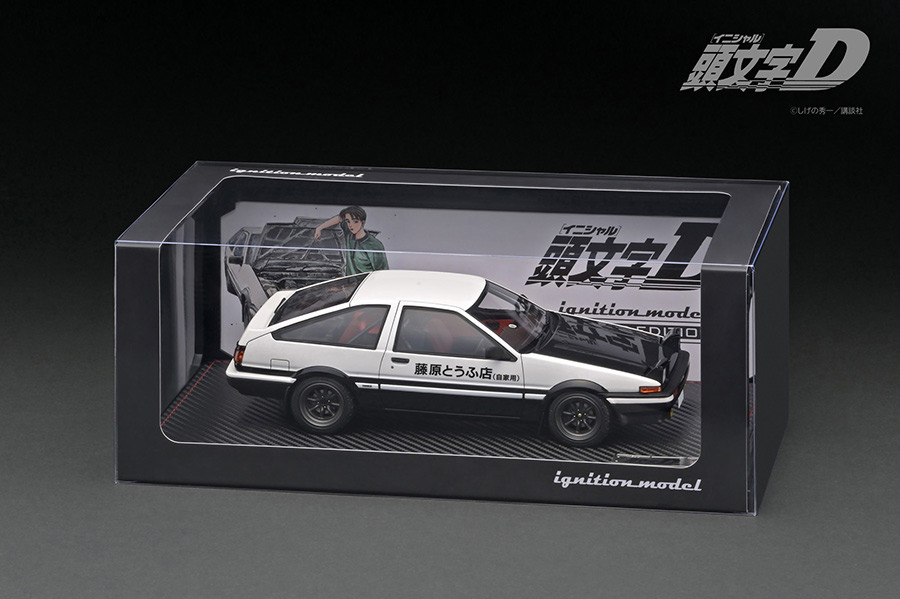 イグニッションモデル 1/18 AE86 3Door ストリート(ホワイト